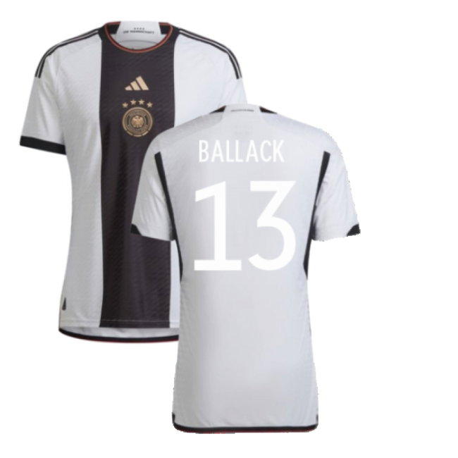 2022-2023 Germany Authentic Home Shirt (BALLACK 13)-SoccerKits Hub | Buy Soccer Jerseys Online